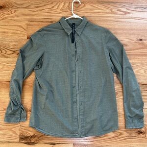 Lululemon Commission Long-Sleeve Shirt Button Down Large